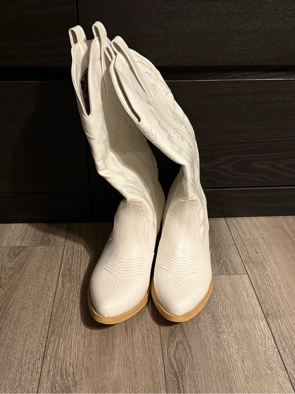 White Cowboy Boots